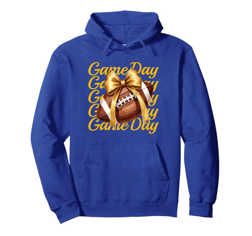 Cheer Fall Football Mom Yellow Game Hoodie - Aesthetic Graphic Men Women - T-Shirt, Sweatshirt, Hoodie