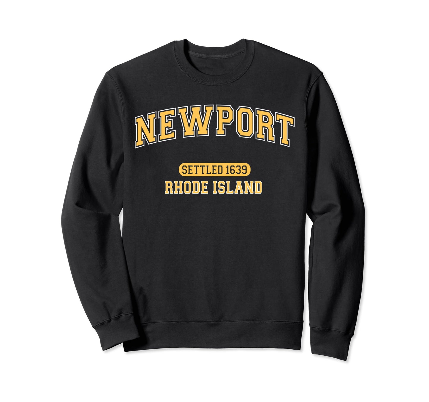 Newport Rhode Island Sports Sweatshirt - Minimalist Print Men Women - T-Shirt, Sweatshirt, Hoodie