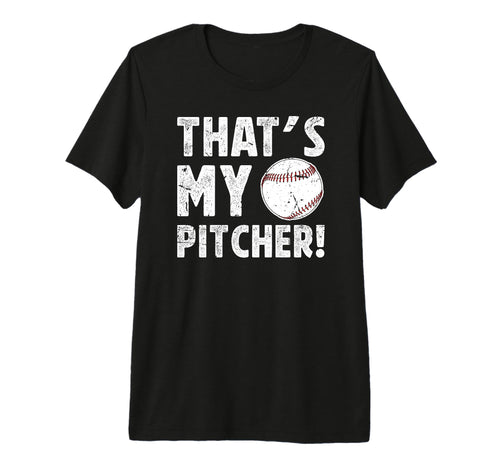 Mens Thats My Baseball Pitcher Dad T-Shirt - Graphic Print Men Women - T-Shirt, Sweatshirt, Hoodie