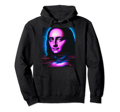 Vaporwave Aesthetic Portrait Hoodie - Casual Everyday Wear Men Women - T-Shirt, Sweatshirt, Hoodie