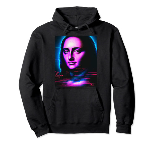 Vaporwave Aesthetic Portrait Hoodie - Casual Everyday Wear Men Women - T-Shirt, Sweatshirt, Hoodie
