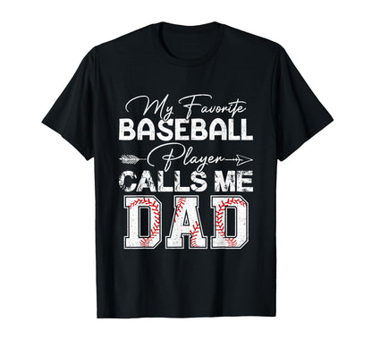 My Favorite Baseball Player Calls Me T-Shirt - Trendy Graphic for Adults - T-Shirt, Sweatshirt, Hoodie