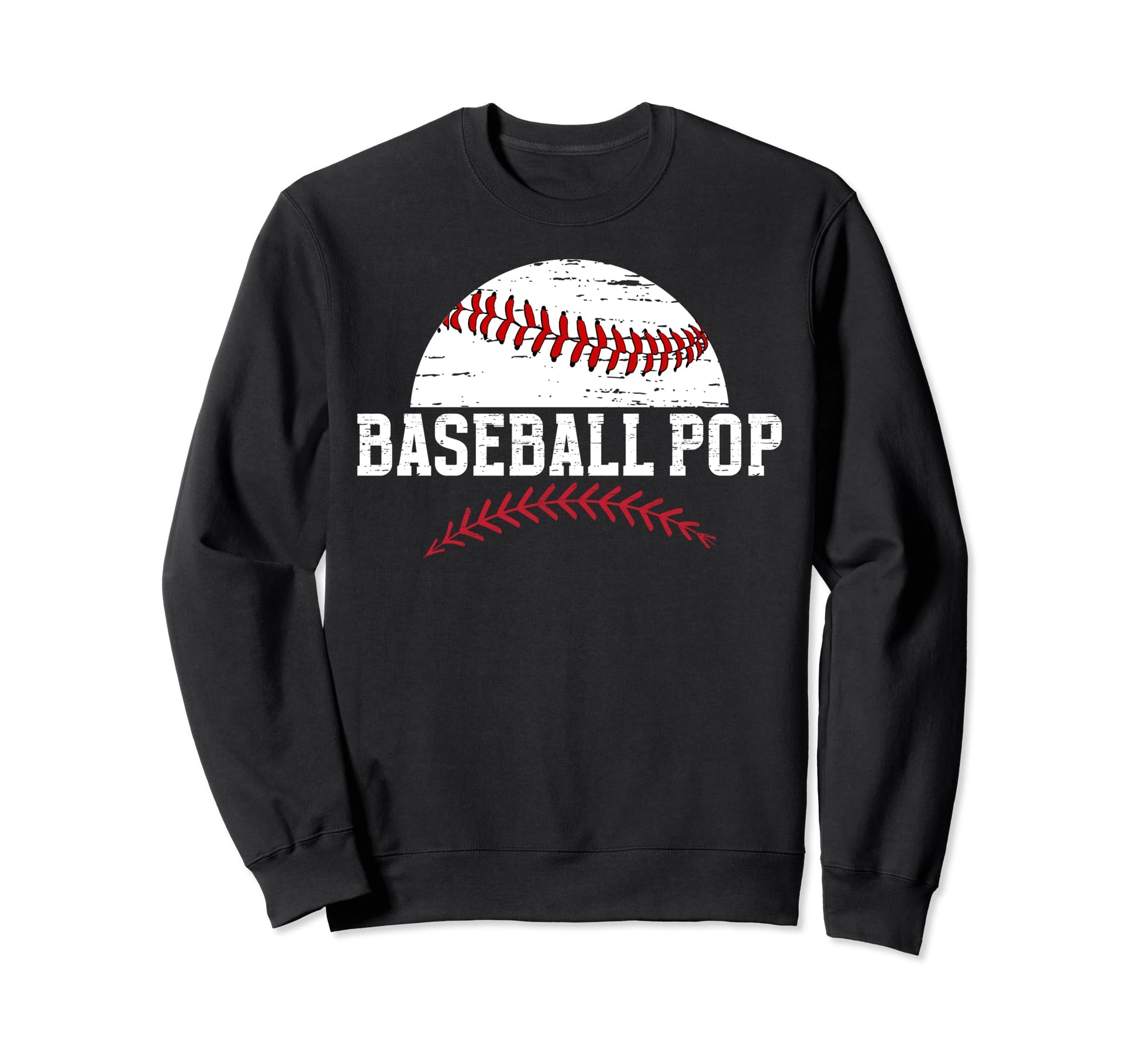 Baseball Pop Grandpa Pop Baseball Sweatshirt - Graphic Print Men Women - T-Shirt, Sweatshirt, Hoodie