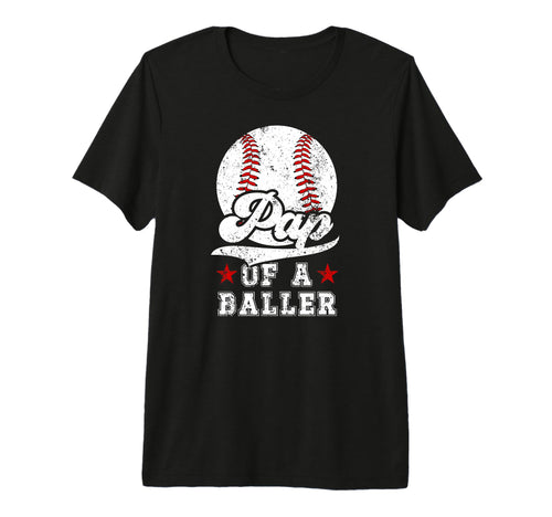 Mens Pap Baller Baseball Pap Baseball T-Shirt - Minimalist Print Men Women - T-Shirt, Sweatshirt, Hoodie
