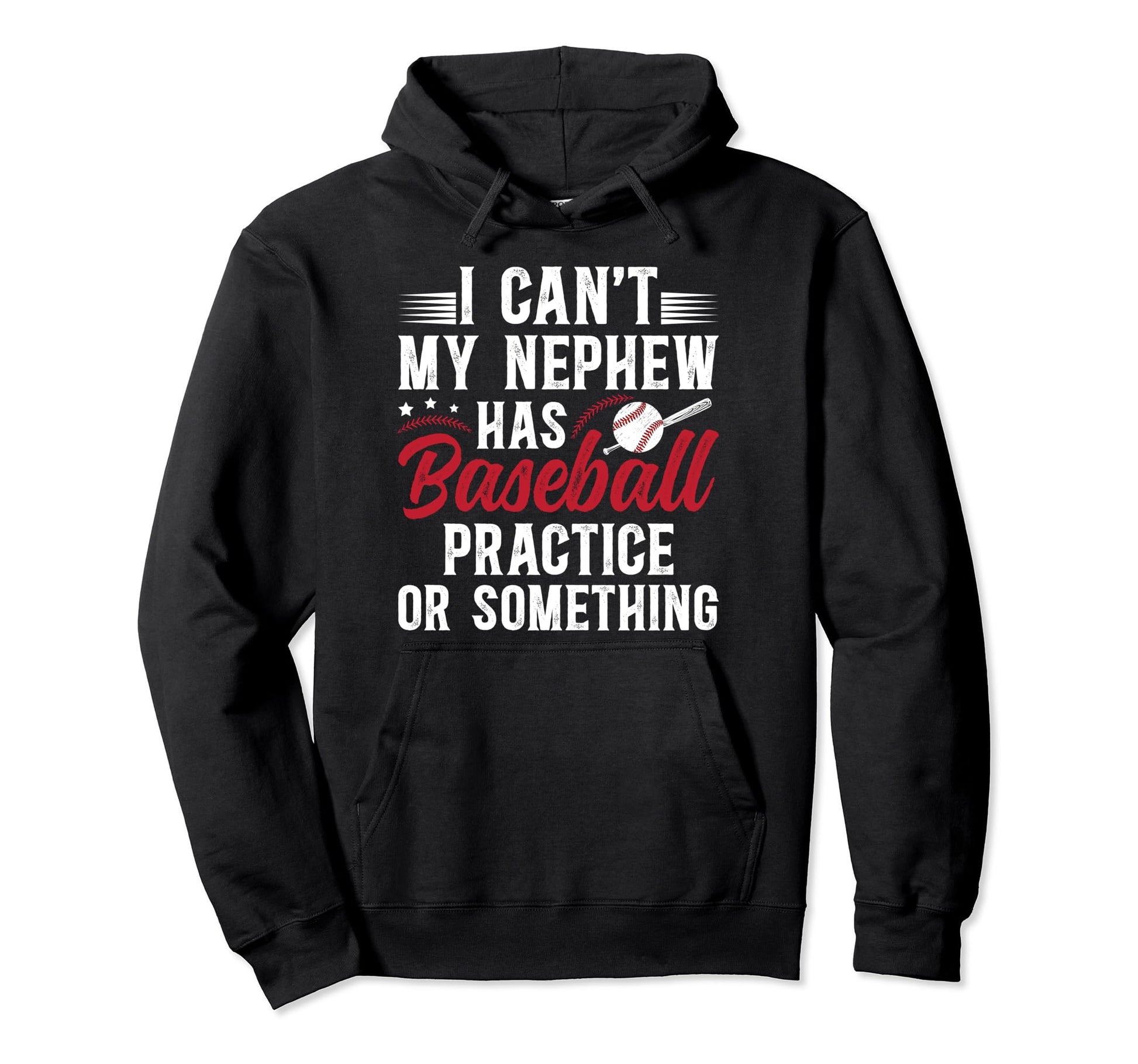 My Nephew Has Baseball Uncle Baseball Hoodie - Graphic Print Men Women - T-Shirt, Sweatshirt, Hoodie