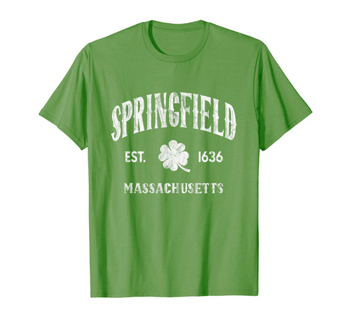 Springfield Massachusetts Varsity T-Shirt - Novelty Apparel Unisex - T-Shirt, Sweatshirt, Hoodie