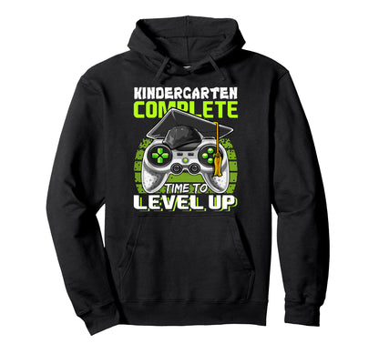 Kindergarten Graduation Level Complete Hoodie - Minimalist Print Men Women - T-Shirt, Sweatshirt, Hoodie