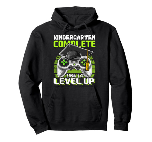 Kindergarten Graduation Level Complete Hoodie - Minimalist Print Men Women - T-Shirt, Sweatshirt, Hoodie