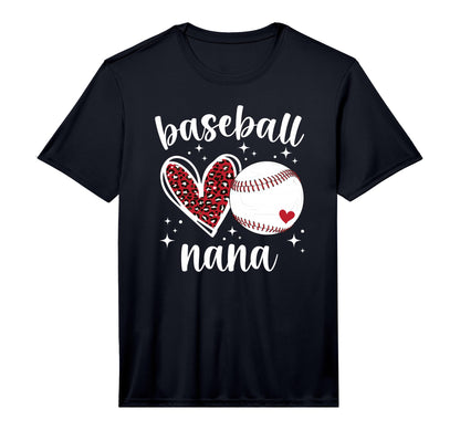 Mens Baseball Nana Baseball Player Nana T-Shirt - Custom Art Print Unisex - T-Shirt, Sweatshirt, Hoodie