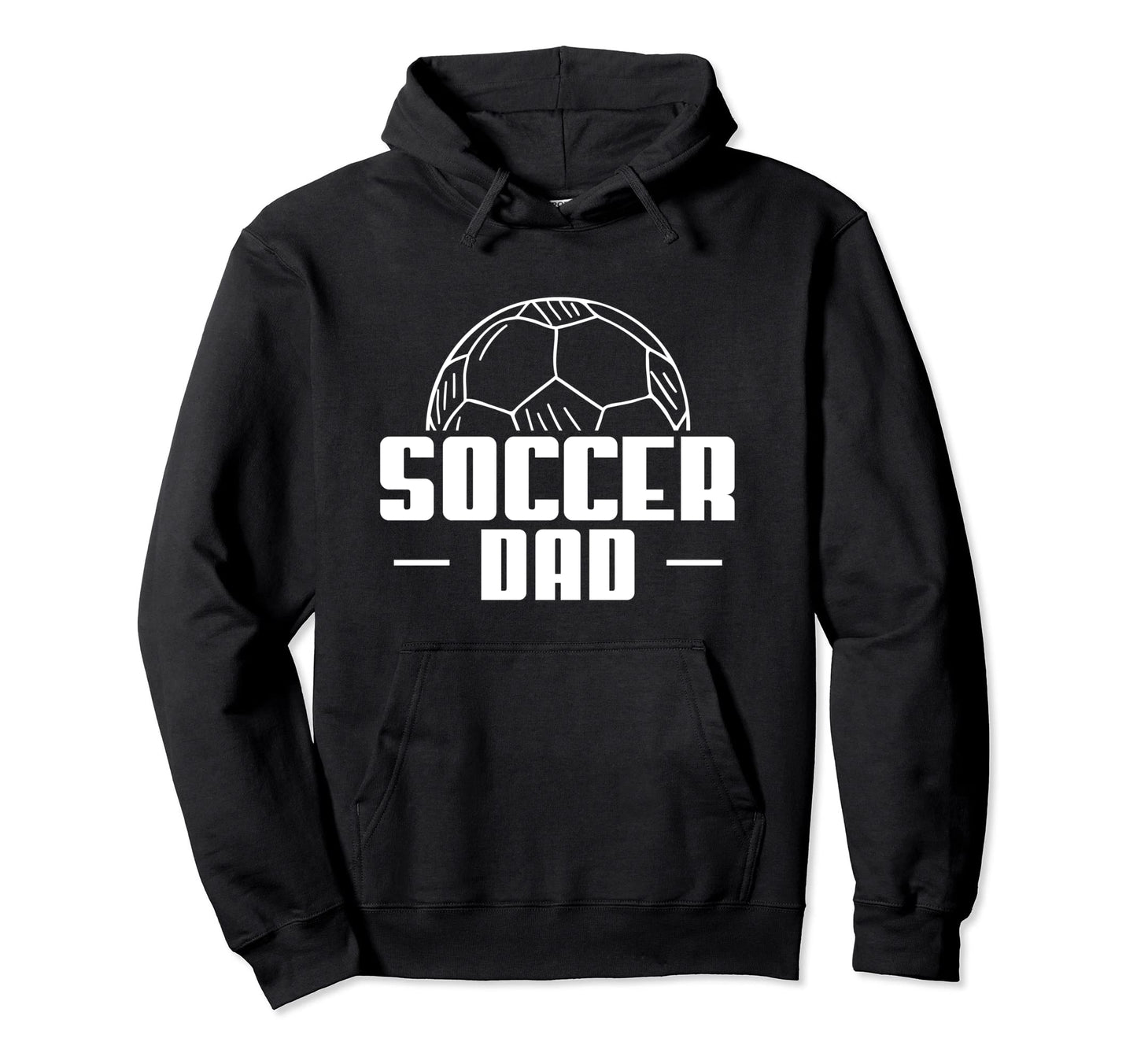 Soccer Dad Soccer Player Coach Hoodie - Minimalist Print Men Women - T-Shirt, Sweatshirt, Hoodie