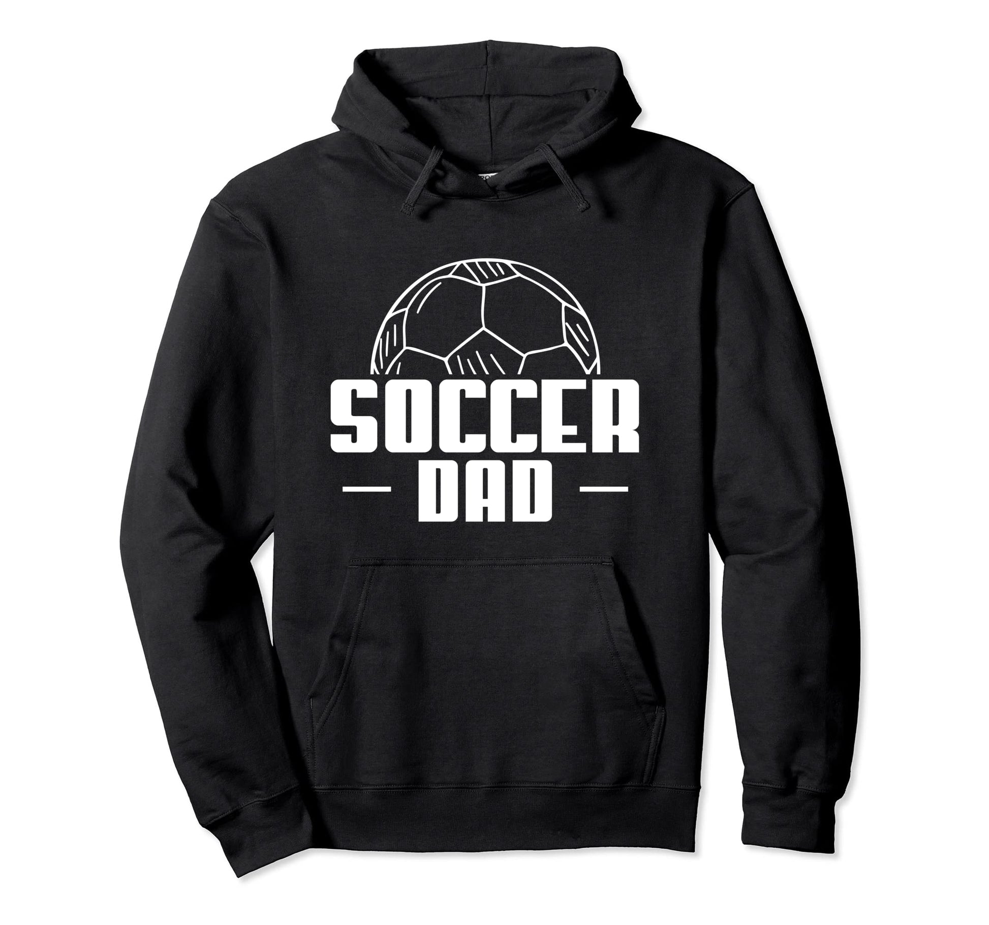 Soccer Dad Soccer Player Coach Hoodie - Minimalist Print Men Women - T-Shirt, Sweatshirt, Hoodie