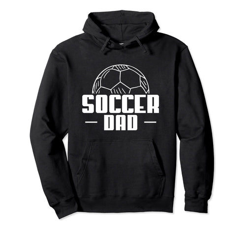 Soccer Dad Soccer Player Coach Hoodie - Minimalist Print Men Women - T-Shirt, Sweatshirt, Hoodie