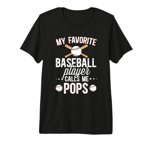 Mens My Favorite Baseball Player Pops T-Shirt - Fun Novelty Design Unisex - T-Shirt, Sweatshirt, Hoodie