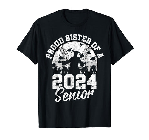 Senior Aunt 2024 Baseball Class 2024 T-Shirt - Trendy Graphic Men Women - T-Shirt, Sweatshirt, Hoodie
