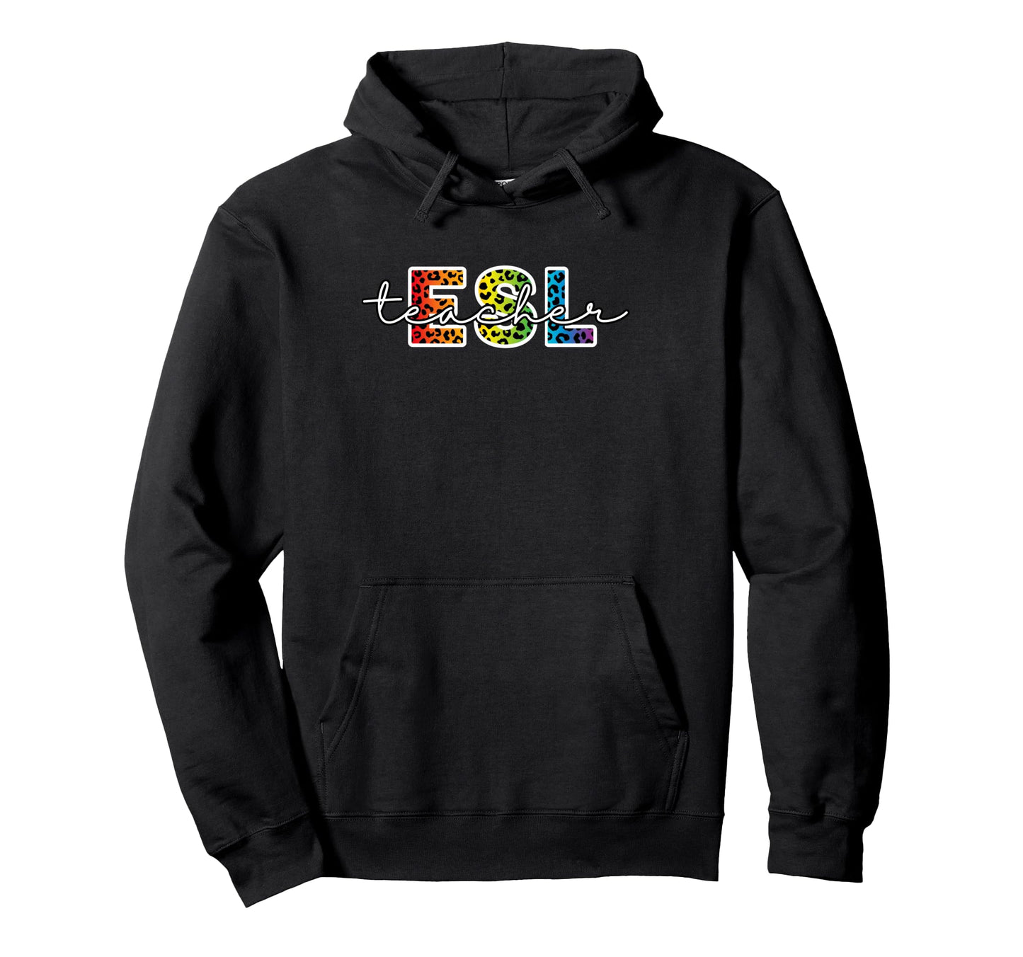 Esl Teacher Team English Bilingual Hoodie - Novelty Apparel Men Women - T-Shirt, Sweatshirt, Hoodie