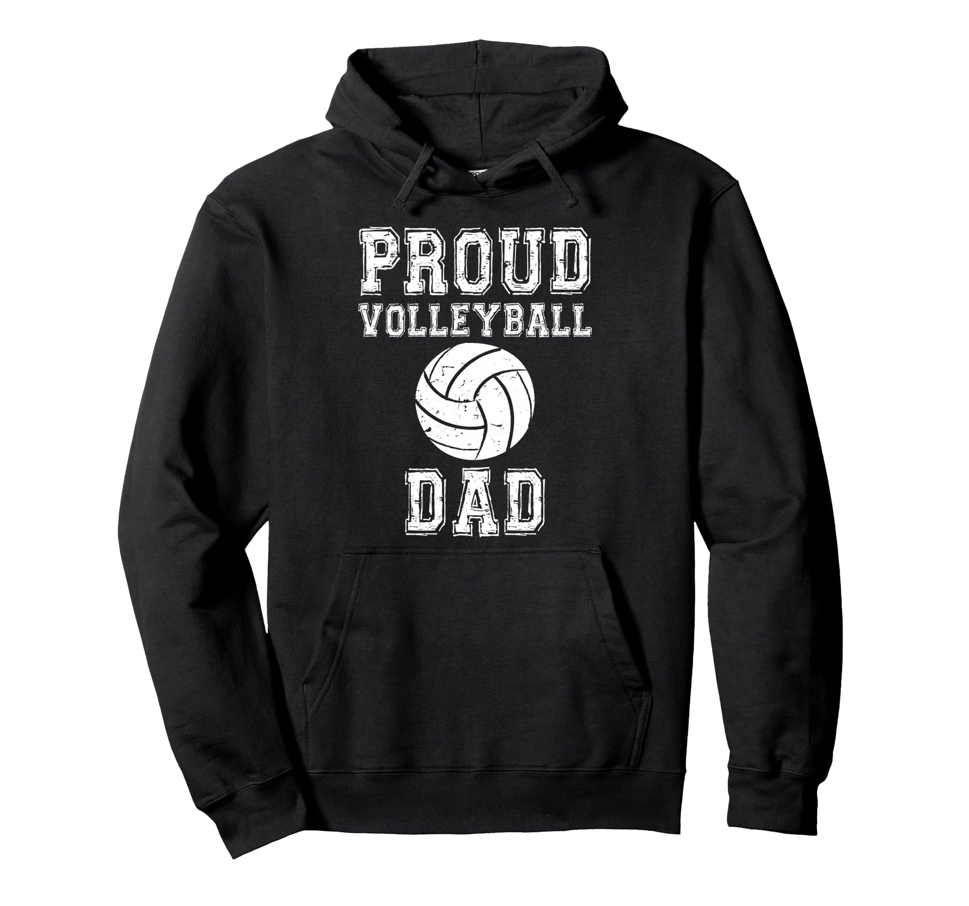 Proud Volleyball Dad Game Day Sports Hoodie - Fun Novelty Design Unisex - T-Shirt, Sweatshirt, Hoodie