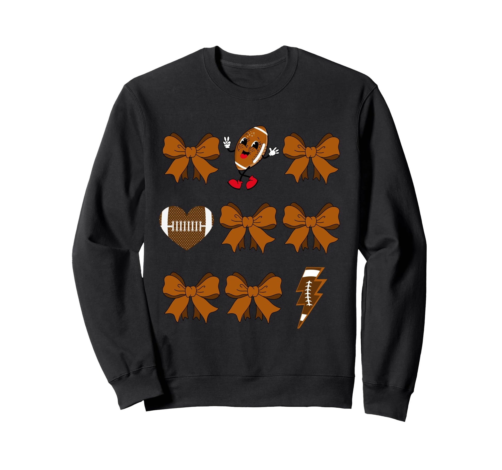Cheerleader American Football Sweatshirt - Casual Everyday Wear for Adults - T-Shirt, Sweatshirt, Hoodie