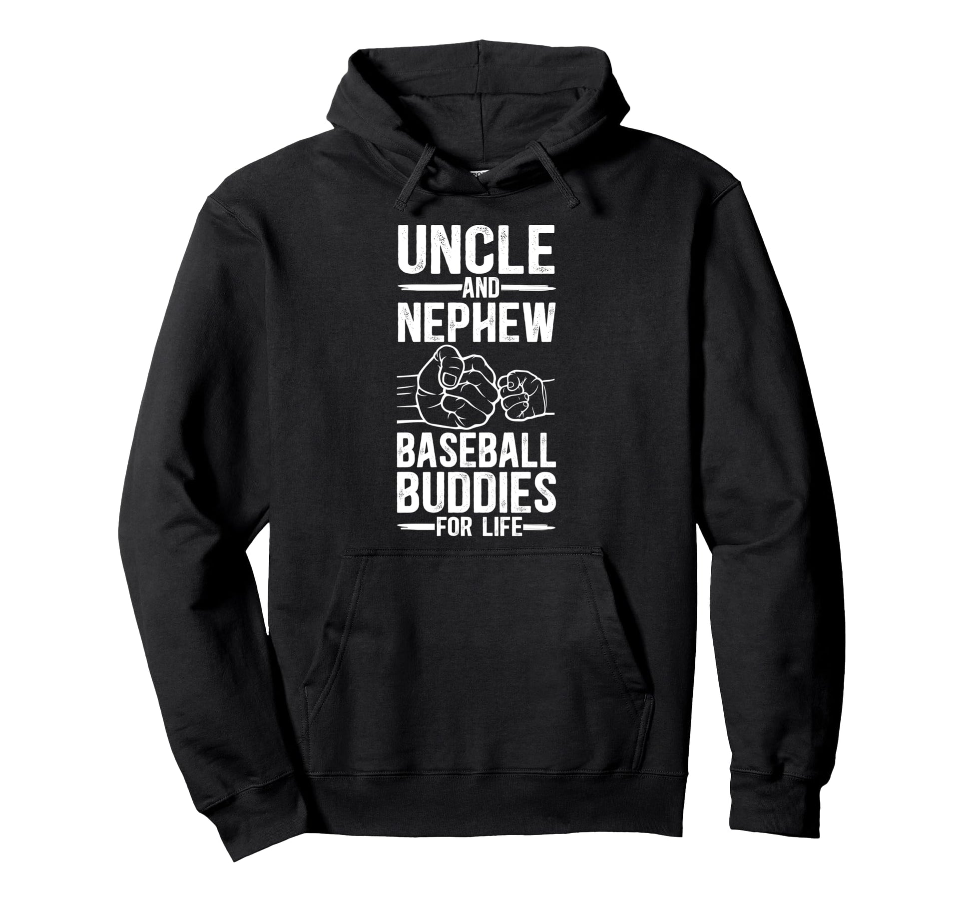 Baseball Uncle And Nephew Baseball Hoodie - Novelty Apparel Men Women - T-Shirt, Sweatshirt, Hoodie