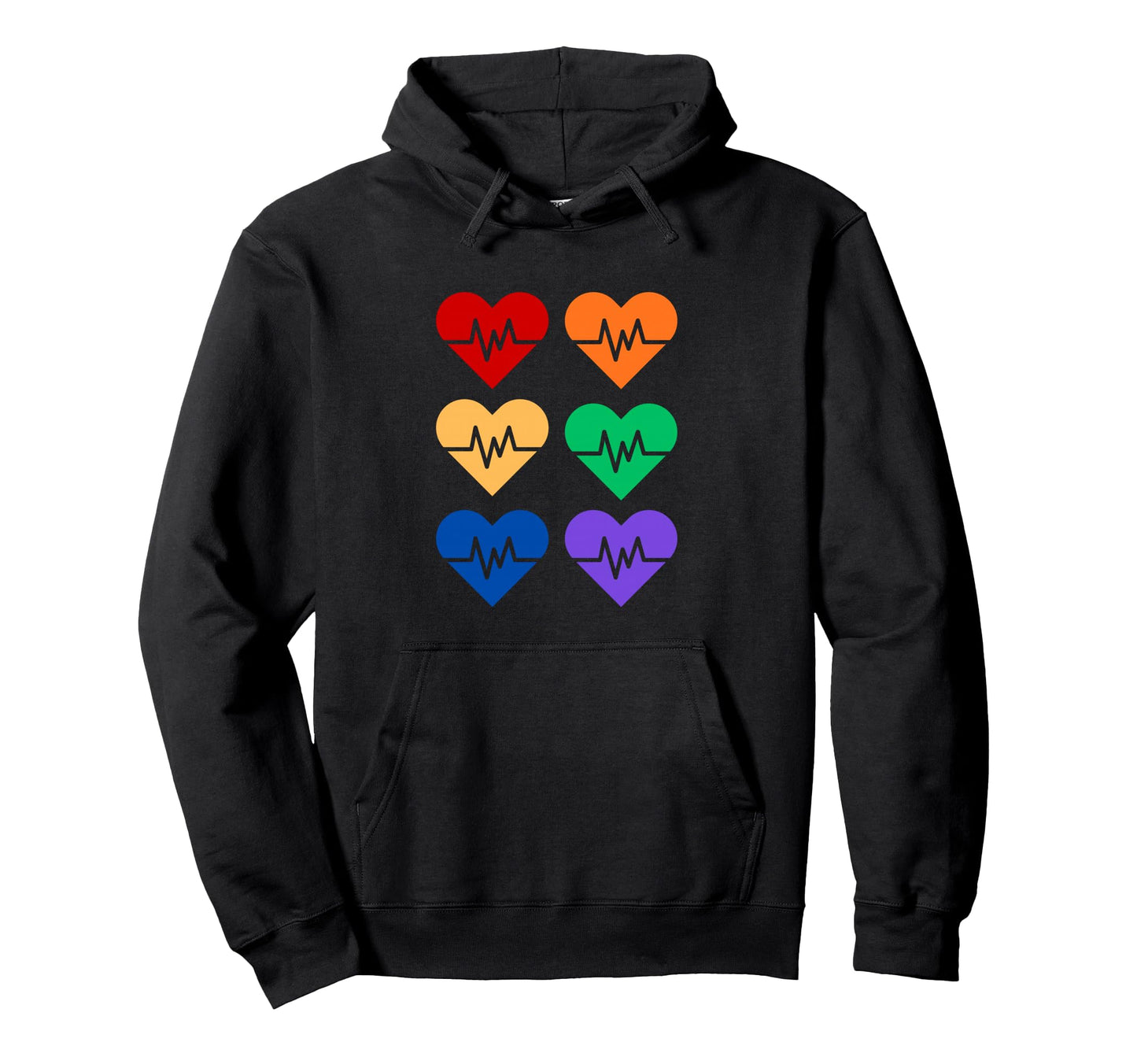 Gay Pride Nurse Healthcare Worker Cna Hoodie - Trendy Graphic for Adults - T-Shirt, Sweatshirt, Hoodie