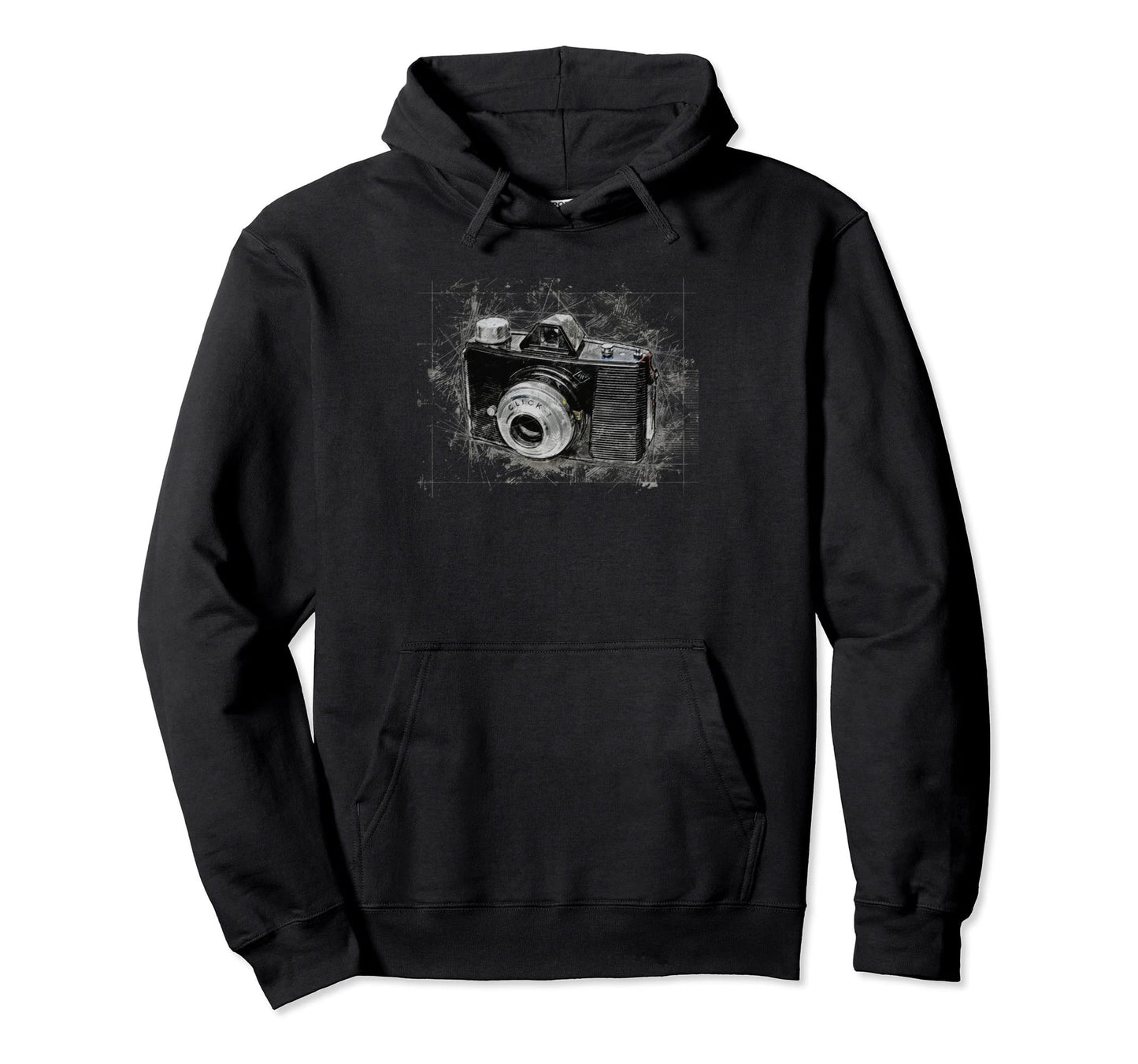Photography Camera Novelty Hoodie - Minimalist Print Men Women - T-Shirt, Sweatshirt, Hoodie