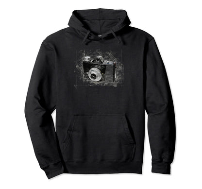 Photography Camera Novelty Hoodie - Minimalist Print Men Women - T-Shirt, Sweatshirt, Hoodie