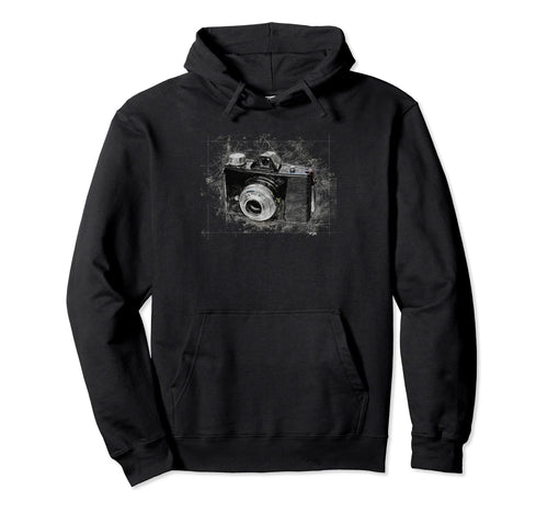 Photography Camera Novelty Hoodie - Minimalist Print Men Women - T-Shirt, Sweatshirt, Hoodie