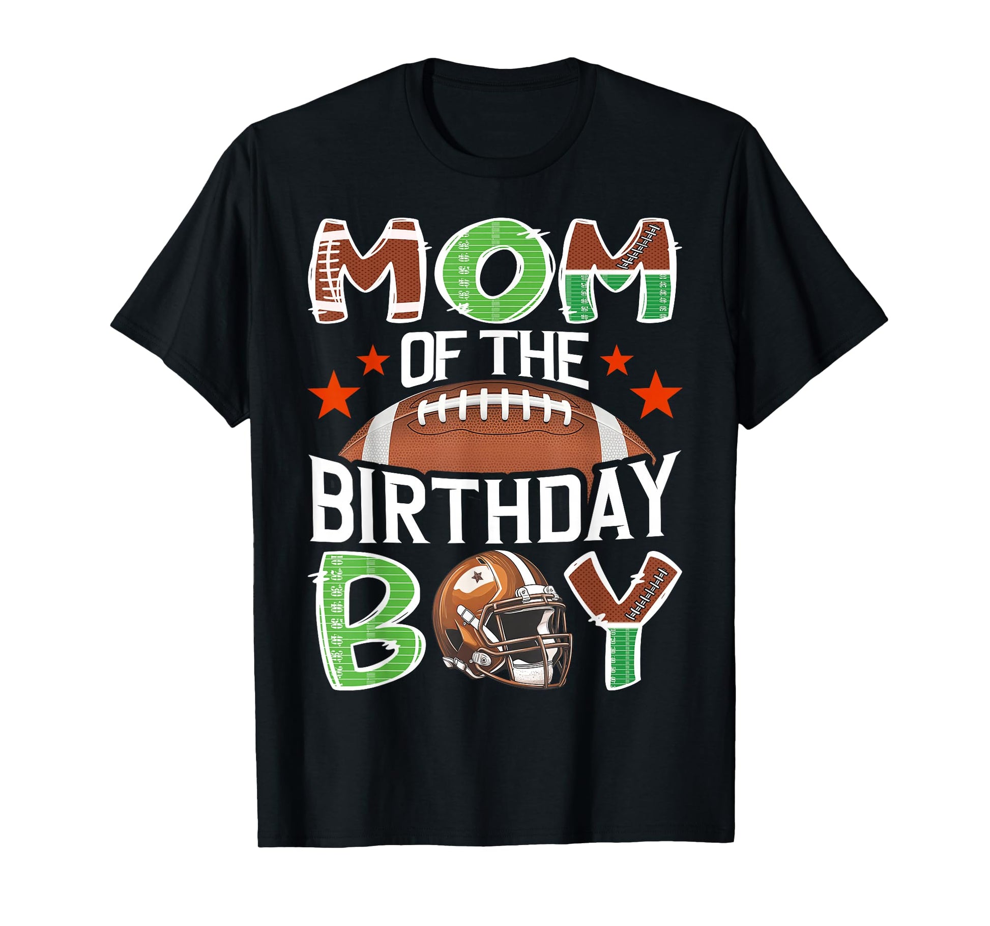 Mom Birthday Game Day Football Lover T-Shirt - Aesthetic Graphic Men Women - T-Shirt, Sweatshirt, Hoodie