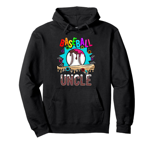 Baseball Uncle Hoodie - Fun Novelty Design Unisex - T-Shirt, Sweatshirt, Hoodie