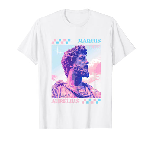 Marcus Aurelius Stoic Philosophy T-Shirt - Fun Novelty Design for Adults - T-Shirt, Sweatshirt, Hoodie