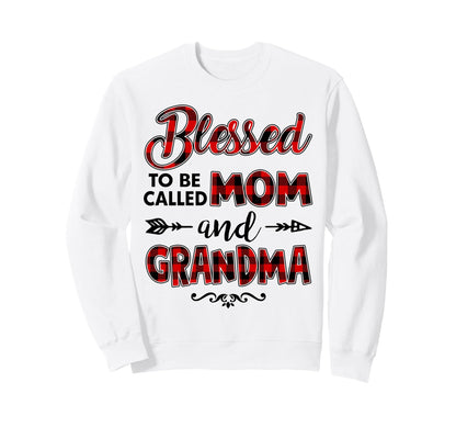 Blessed To Be Called Mom And Sweatshirt - Aesthetic Graphic for Adults - T-Shirt, Sweatshirt, Hoodie