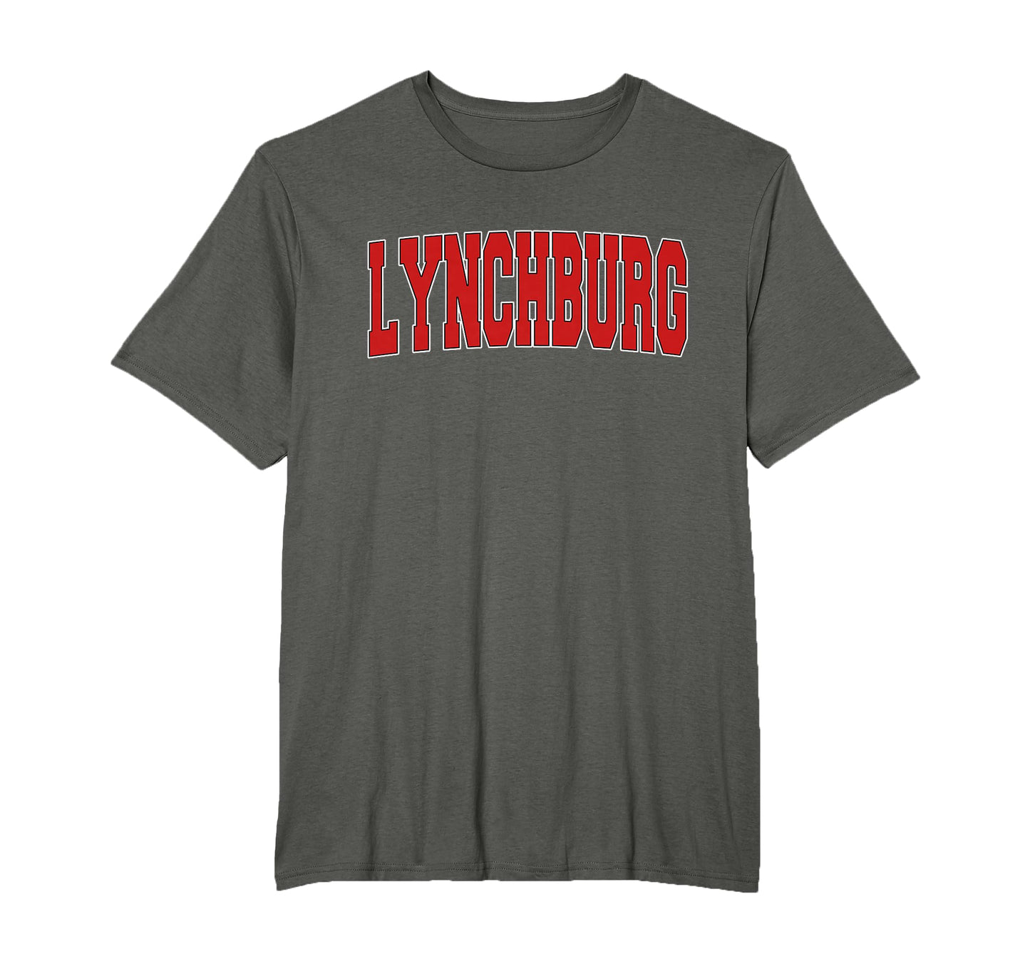 Lynchburg Va Virginia Varsity Usa T-Shirt - Fun Novelty Design Unisex - T-Shirt, Sweatshirt, Hoodie
