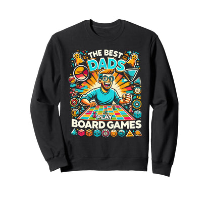 Funny Board Game Dad Game Night Sweatshirt - Custom Art Print Men Women - T-Shirt, Sweatshirt, Hoodie