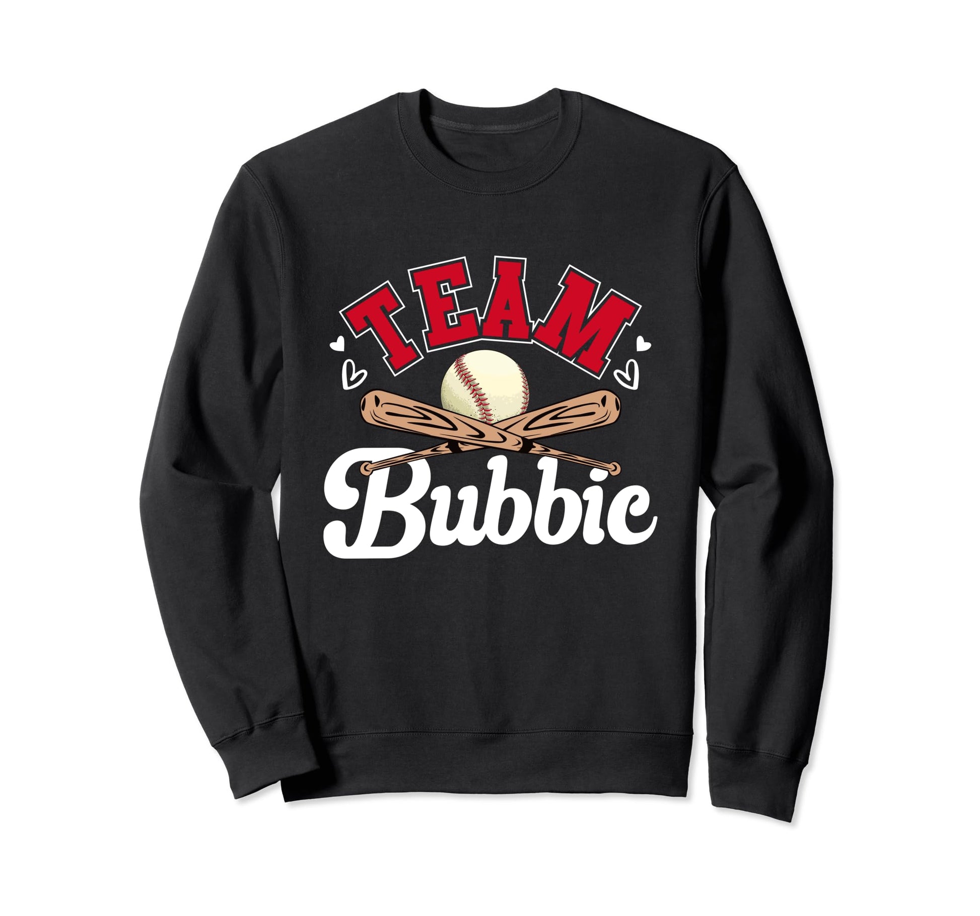 Team Bubbie Mothers Day Baseball Sweatshirt - Minimalist Print Men Women - T-Shirt, Sweatshirt, Hoodie
