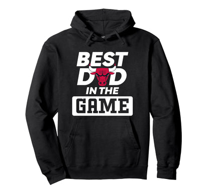 Nba Fathers Day Best Dad Game Bulls Hoodie - Minimalist Print Men Women - T-Shirt, Sweatshirt, Hoodie