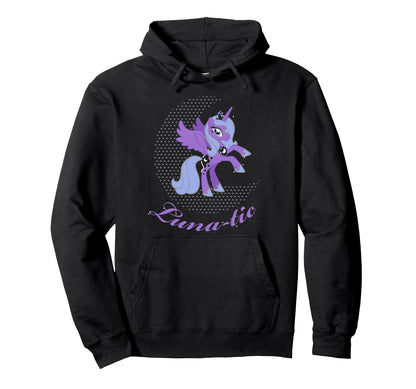Luna Tic Rarity Fluttershy Rainbow Hoodie - Fun Novelty Design for Adults - T-Shirt, Sweatshirt, Hoodie