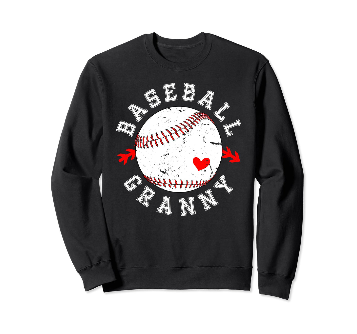 Baseball Granny Grandma Granny Sweatshirt - Fun Novelty Design Men Women - T-Shirt, Sweatshirt, Hoodie