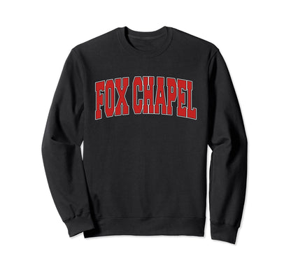 Fox Chapel Pa Pennsylvania Varsity Sweatshirt - Minimalist Print Men Women - T-Shirt, Sweatshirt, Hoodie