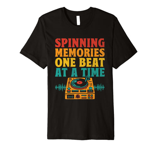 Funny Old School Dj Equipment Table T-Shirt - Casual Everyday Wear Unisex - T-Shirt, Sweatshirt, Hoodie