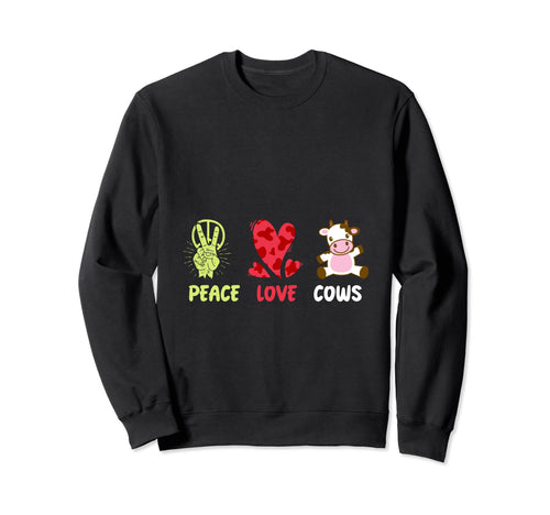 Farmer Farm Animal Gift Cow Hoodie - Aesthetic Graphic Unisex - T-Shirt, Sweatshirt, Hoodie