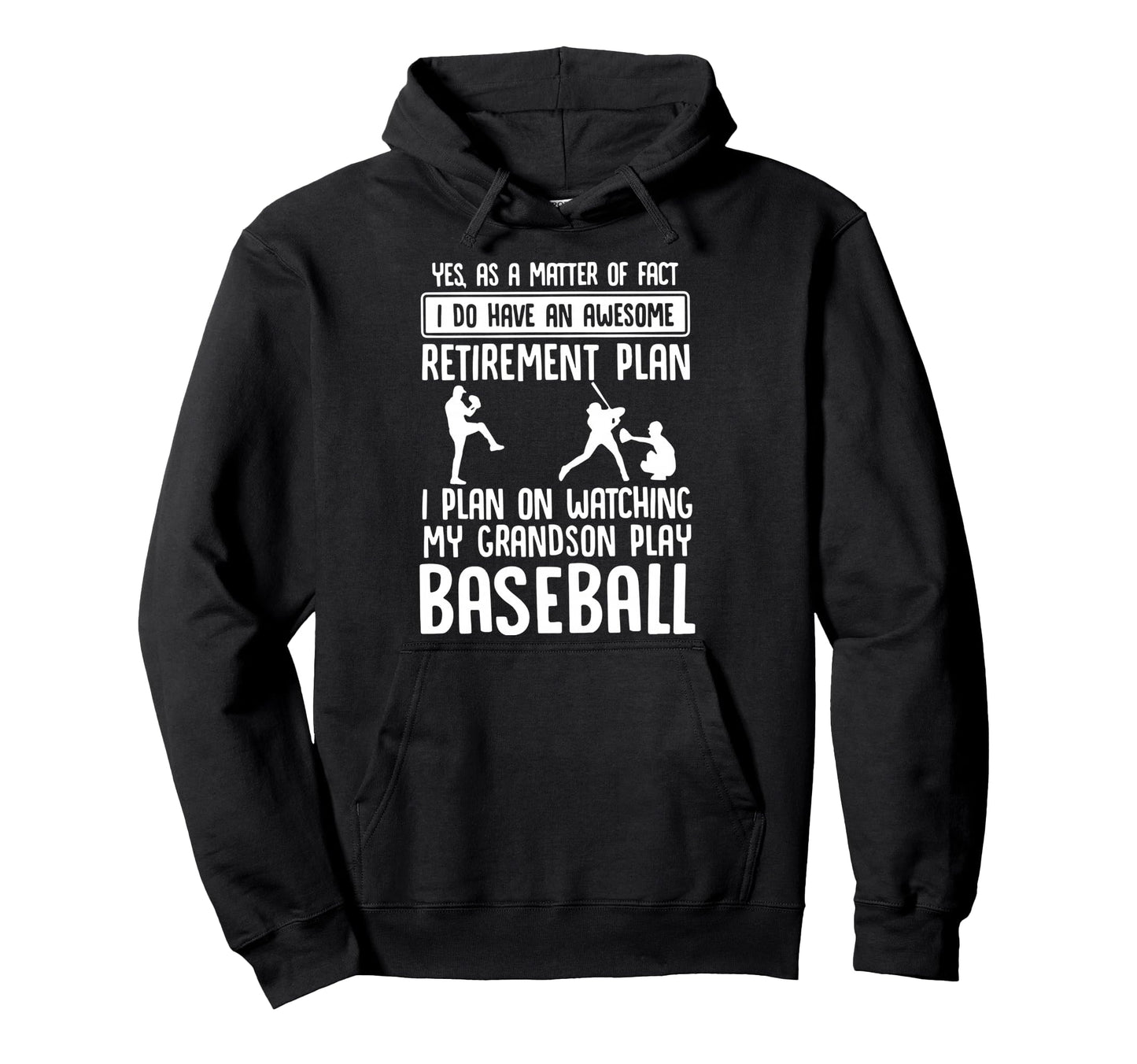 Retirement Plan Watching My Grandson Play Hoodie - Streetwear Style Unisex - T-Shirt, Sweatshirt, Hoodie