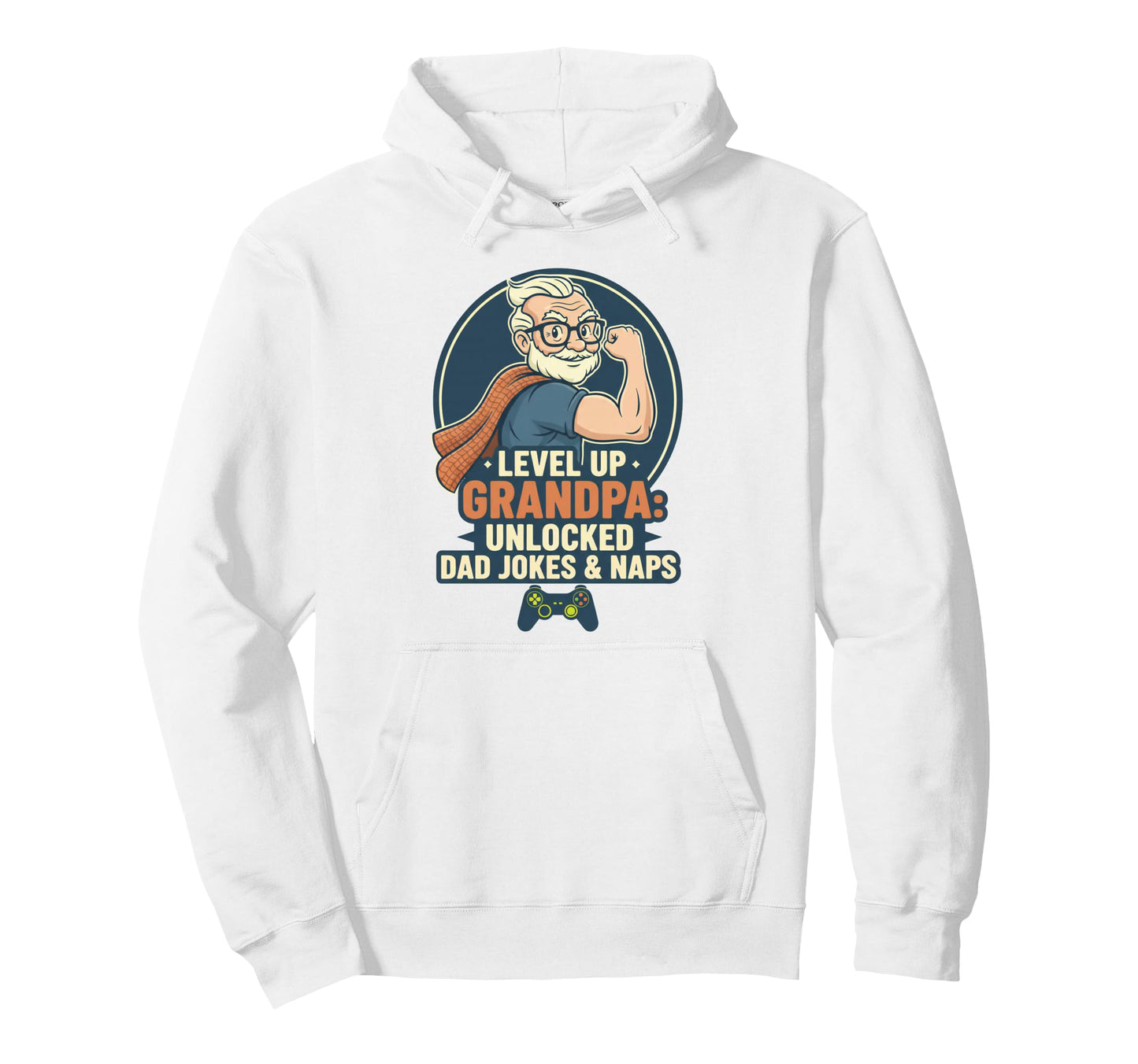 Funny Gamer Grandpa Gift Dad Daddy Hoodie - Streetwear Style Unisex - T-Shirt, Sweatshirt, Hoodie