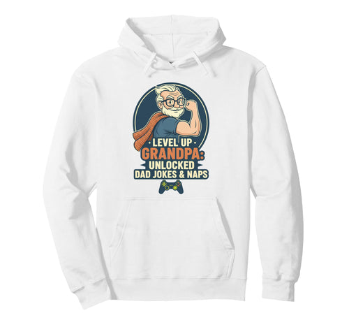 Funny Gamer Grandpa Gift Dad Daddy Hoodie - Streetwear Style Unisex - T-Shirt, Sweatshirt, Hoodie