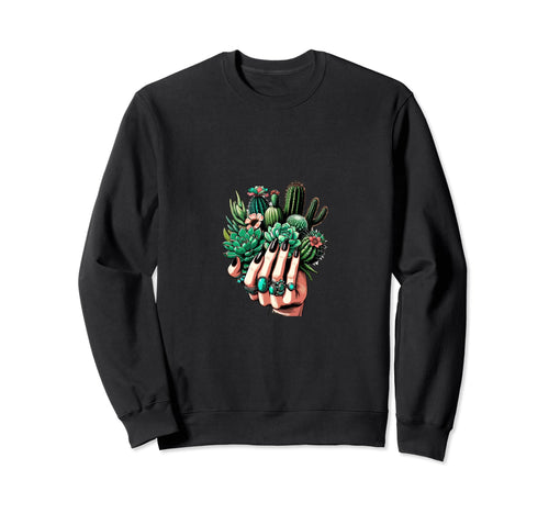 Boho Cactus Easter Mom Dad Son Sweatshirt - Casual Everyday Wear Unisex - T-Shirt, Sweatshirt, Hoodie
