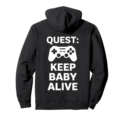 Gamer Fathers Day Dad Awesome Funny Hoodie - Novelty Apparel Unisex - T-Shirt, Sweatshirt, Hoodie