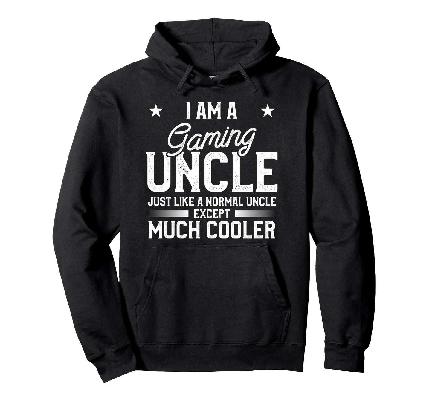 Funny Video Gaming Games Gamer Uncle Hoodie - Custom Art Print for Adults - T-Shirt, Sweatshirt, Hoodie