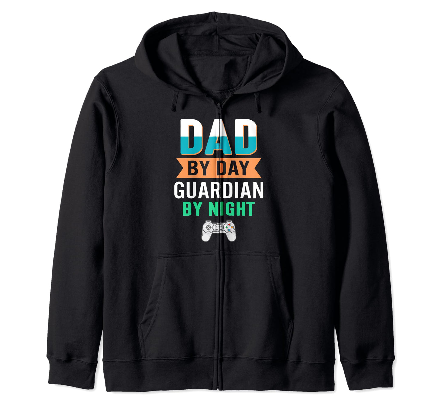 Dad Day Guardian Night Video Gamer T-Shirt - Aesthetic Graphic for Adults - T-Shirt, Sweatshirt, Hoodie