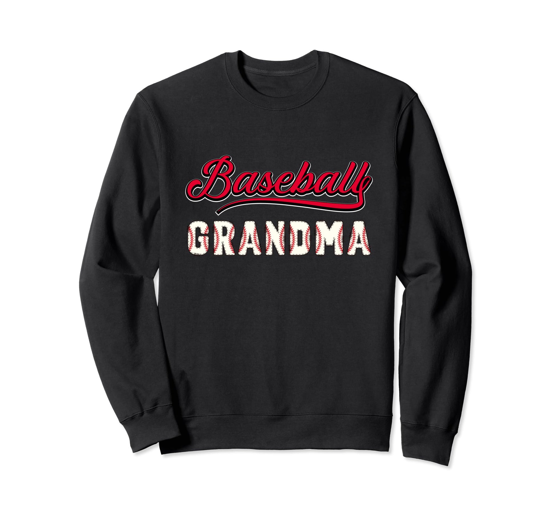 Baseball Grandma Grandson Grandkids Sweatshirt - Unique Graphic Unisex - T-Shirt, Sweatshirt, Hoodie