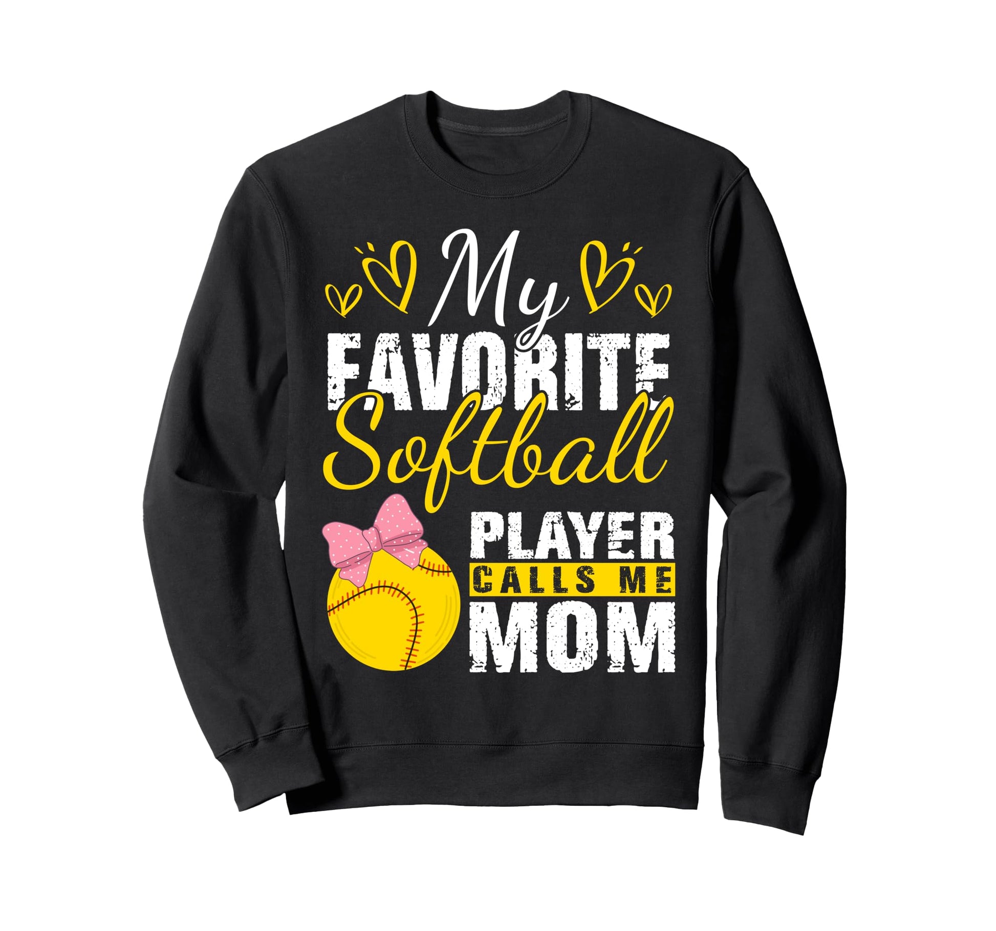 My Favorite Softball Player Calls Me Sweatshirt - Trendy Graphic Men Women - T-Shirt, Sweatshirt, Hoodie