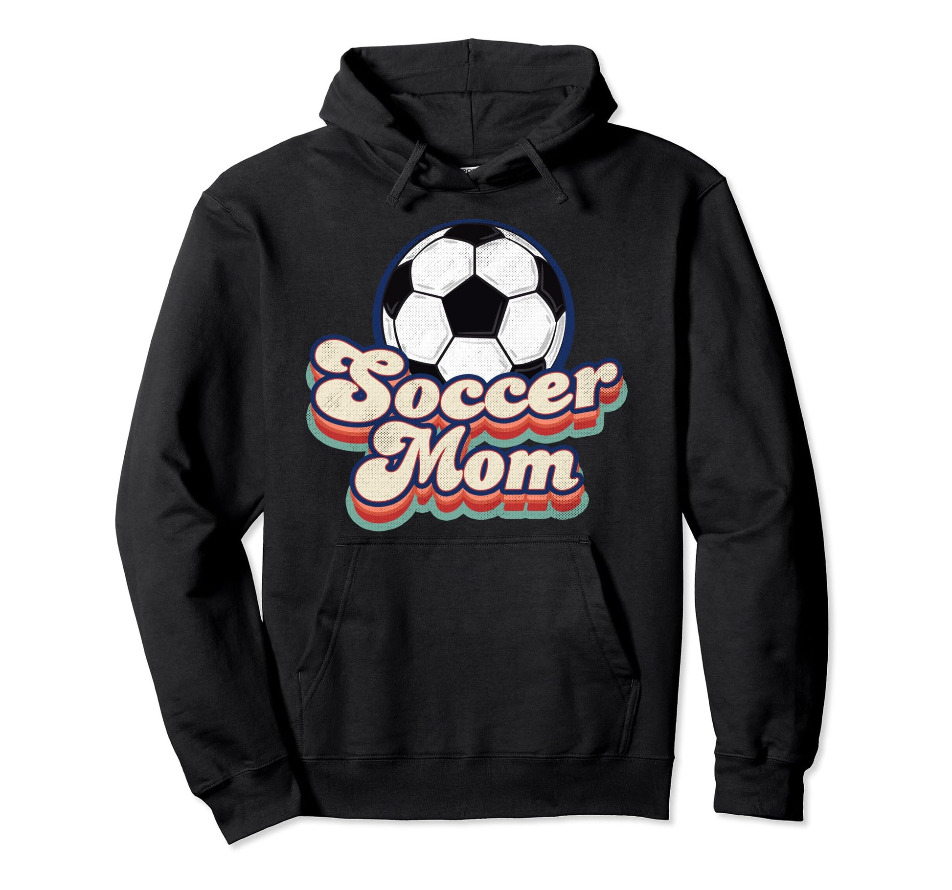 Soccer Mom Game Day Mothers Day Hoodie - Novelty Apparel for Adults - T-Shirt, Sweatshirt, Hoodie