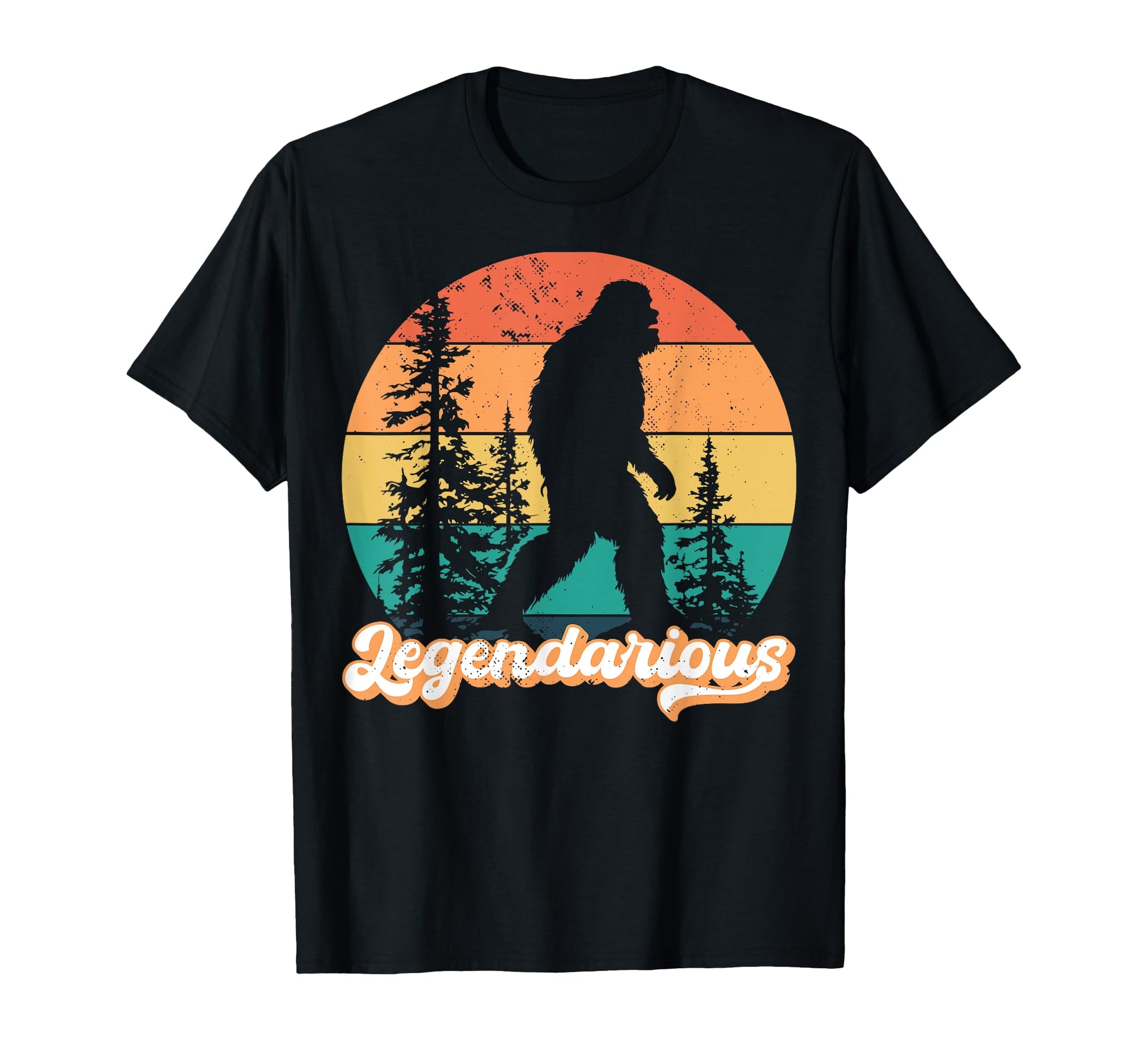 Bigfoot Legendarious Funny Sasquatch T-Shirt - Custom Art Print Men Women - T-Shirt, Sweatshirt, Hoodie